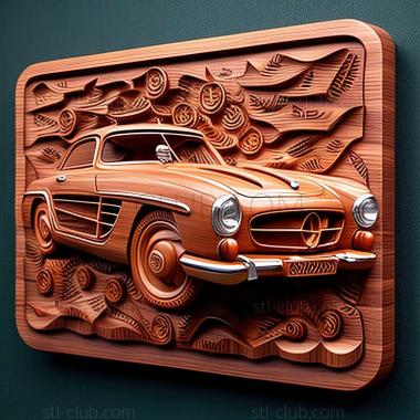 3D model Mercedes Benz 190SL (STL)